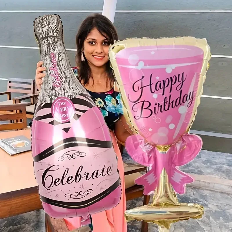 2 gab. balonu komplekts Happy Birthday